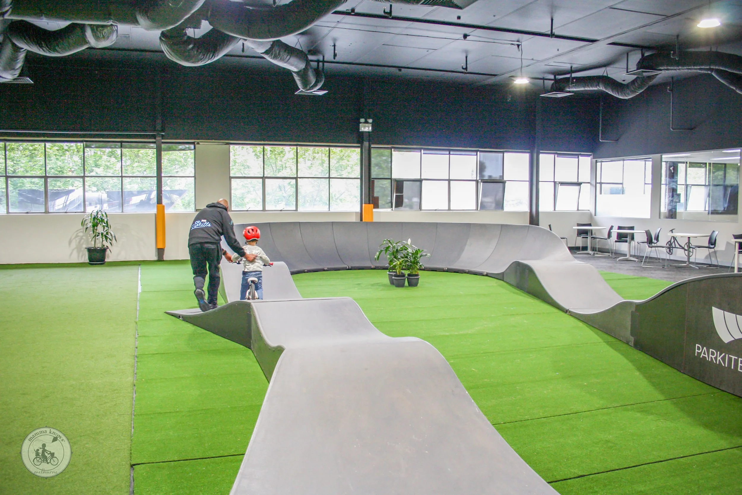 Bike Skills Indoor Bike Park Bentleigh East mamma knows east